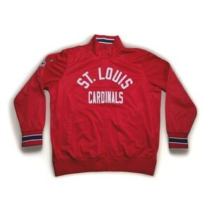 MLB St. Louis Cardinals NWT Jacket Men's 3XL G-III Sports Carl Banks Full Zip